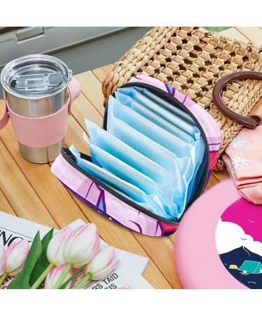 Portable Women's Binding-Storage Bags for Menstrual Cups & Pads | Cute Unicorn Design | Ideal for Teens & First Period Essentials - Buy Online on GoSupps.com