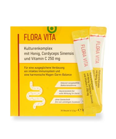 TOTHE Inc Culture complex 30 sachets with honey cordyceps sinensis and vitamin C gastroresistant due to Korean fermentation process