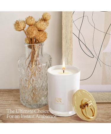 ESNA HOME Aromatherapy Scented Candles | Lavender Essential Oil | 50+ Hours Burn Time | Perfect Mother's Day Gift | Home Decor & Relaxation | 8.8oz Soy Wax Candle + Snuffer Lid - Buy Online on GoSupps.com