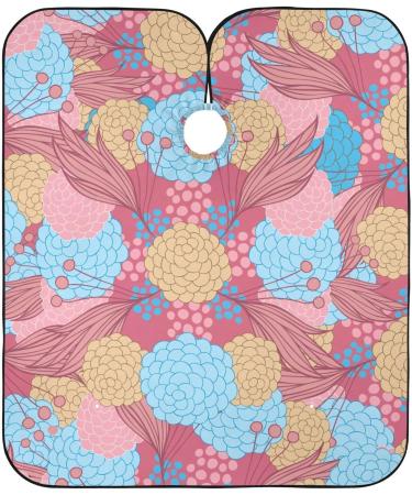 Waterproof Barber Cape - Colorful Flower & Cheetah Haircut Bib for Men & Women | Unisex Hair Cutting Cape - Buy Online on GoSupps.com