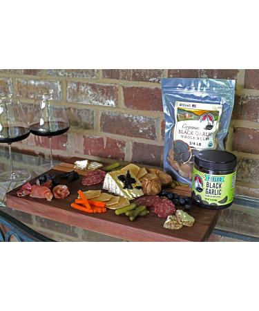 Organic American Black Garlic Puree - 7 oz Jar | Premium Quality - Buy Online on GoSupps.com