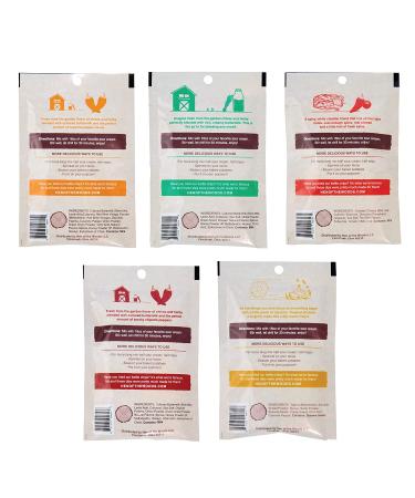 Hen of the Woods Dip Mix Variety Pack - 5-Pack, 1 oz Pouches - Buy Online on GoSupps.com