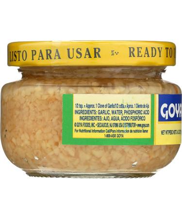 Goya Minced Garlic 4.5 oz - Convenient and Flavorful - Buy Online on GoSupps.com