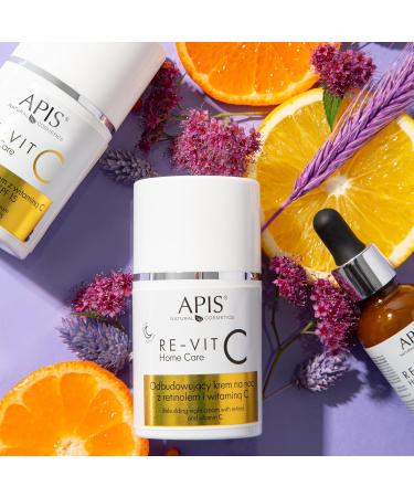 Apis Re-Vit C Rebuilding Night Cream with Vitamin C and Retinol 50ml - Buy Online on GoSupps.com