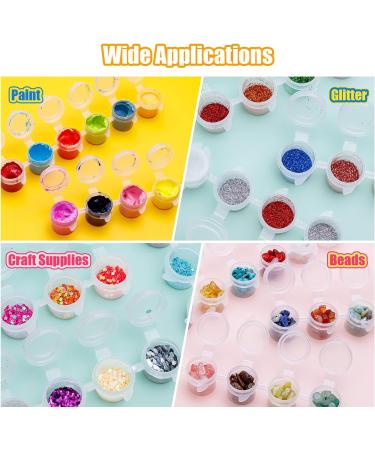 36 Large Empty Paint Pots with Lids - 5ml/0.17oz Acrylic Paint Containers for Kids Classroom Art Supplies - Buy Online on GoSupps.com