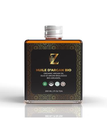 100% Pure Argan Oil from Morocco - Cold Pressed, Roasted - 200ml - Cooking, Salads, Seasonings…