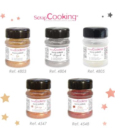 Pot of Glitter Sugar - Gold 160 g - Buy Online on GoSupps.com