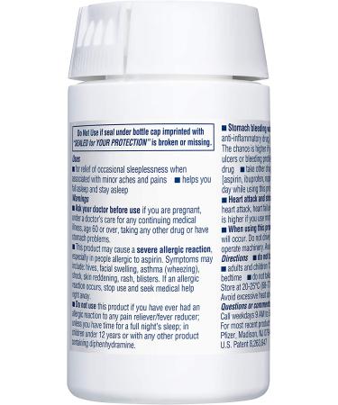 Advil PM Pain Reliever & Nighttime Sleep Aid - 120 Coated Caplets - Buy Online on GoSupps.com