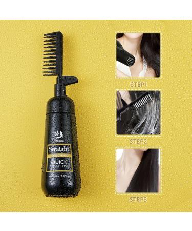 Silky Shine Hair Straightening Cream Correcting Smoothing Damage Repair 150ml Soft & Safe Nourishing Quick Straightening Suitable for All Hair Types - Buy Online on GoSupps.com