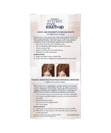 Clairol Root Touch-Up Temporary Concealing Powder Red Hair Color - 0.07 Ounce - Buy Online on GoSupps.com