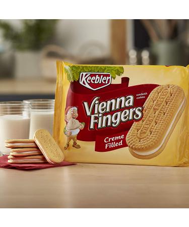 Keebler Vienna Fingers Sandwich Cookies, Creme Filled - 14.2 oz Tray - Buy Online on GoSupps.com