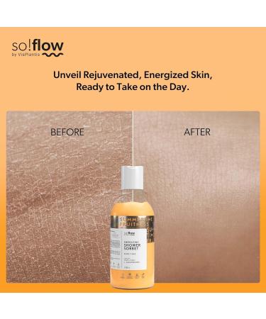 Shop Soflow Energetic Sorbet Exotic Shower Gel with Jojoba Invigorating Skin-Softening Shower Experience with Exotic Fruits International Shipping Available - Buy Online on GoSupps.com