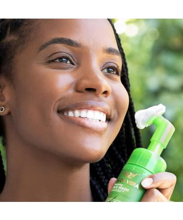 WOW Skin Science Aloe Vera Exfoliating Face Wash | Foaming Cleanser for All Skin Types | Acne Treatment for Women & Men | 100ml Facial Scrub - Buy Online on GoSupps.com