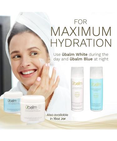 Buy ubalm White Unscented Hydrating Cream - Salon Formula for Very Dry Skin (5 fl oz) | Original Udder Balm - International Shipping Available - Buy Online on GoSupps.com
