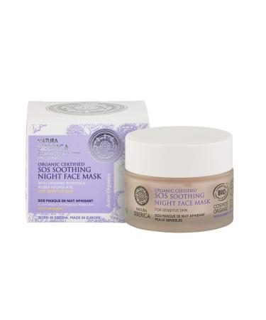 Natura Siberica Organic Certified Sensitive Skin SOS Soothing Night Face Mask