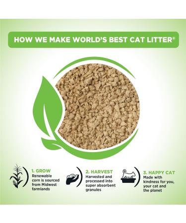 Worlds Best Cat Litter 28lb Original Unscented 12.7 kg (Pack of 1) - Buy Online on GoSupps.com