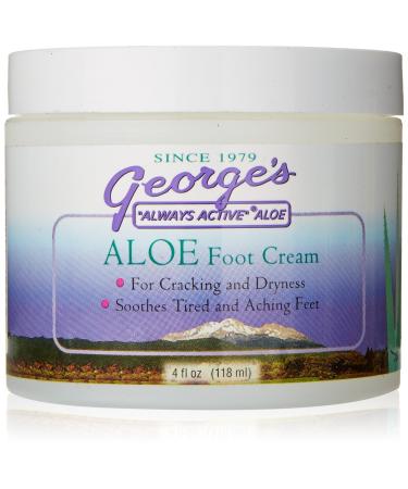 Georges Aloe Foot Cream 4 Ounce