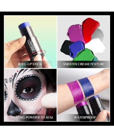 Black Face Body Paint Stick - Non-Toxic Eye Black for Football Baseball Softball Halloween Cosplay & SFX Makeup - Buy Online on GoSupps.com
