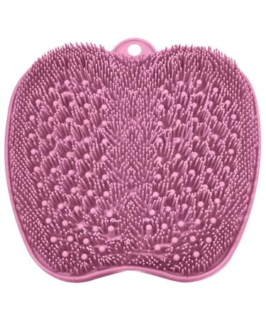 BESKAR FOOT WASER Bath massage pad with non -slip suction cups foot clothes shower for cleaning the feet peeling no bend base points reflex zone mat for relaxation of the feet plum - Buy Online on GoSupps.com