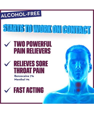 Mucinex InstaSoothe Sore Throat Spray - Fast Pain Relief, Soothing Cherry Flavor - 3.8 Fl Oz - Buy Online on GoSupps.com