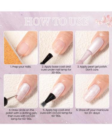 MEGIOR Spring RED Pale Pink Gel Nail Polish 15ml Gel Polish Soak off Uv Led Nail Lamp Nail Art Manicure Salon Salon DIY Gel Nail Design - Buy Online on GoSupps.com