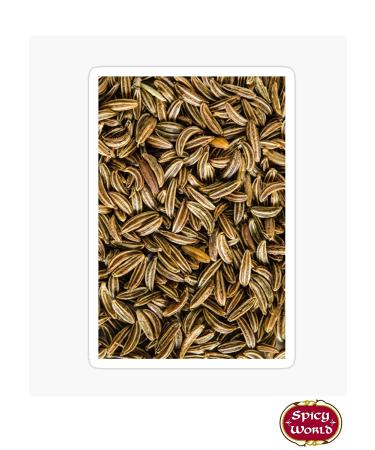 Spicy World Caraway Seeds Whole 1lb - Perfect for Rye Bread & Sauerkraut - Gourmet Cooking Caraway Seed - Buy Online on GoSupps.com