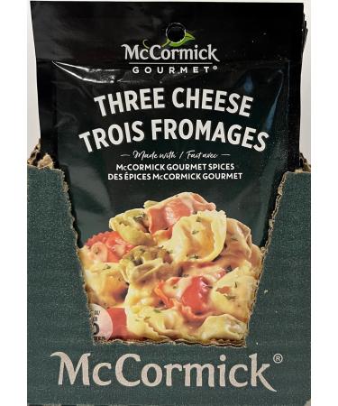 McCormick Gourmet Premium Quality Dry Sauce Mix Three Cheese 38g Case Pack 12 Count - Buy Online on GoSupps.com