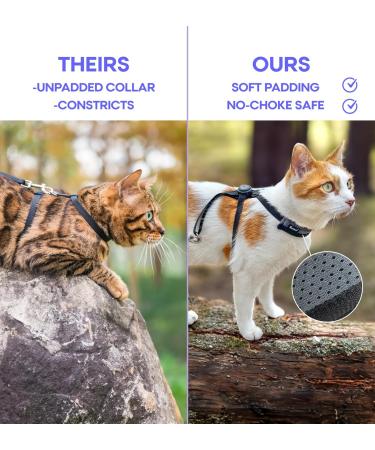 Furee Dog Harness for Cats Small Dogs & More | Adjustable Lightweight Anti-Flop for Maximum Mobility - Buy Online on GoSupps.com