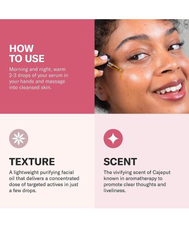 Odacit Acne Serum Concentrate - Purifying Facial Oil for Pimples - With Black Cumin & Cajeput - 0.17 Fl. Oz - Buy Online on GoSupps.com