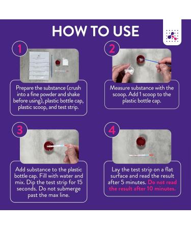 Buy Signify Xylazine & Fentanyl Test Strips - 10 Pack | Fast & Easy Forensic Testing for Liquid & Powder Substances - Buy Online on GoSupps.com