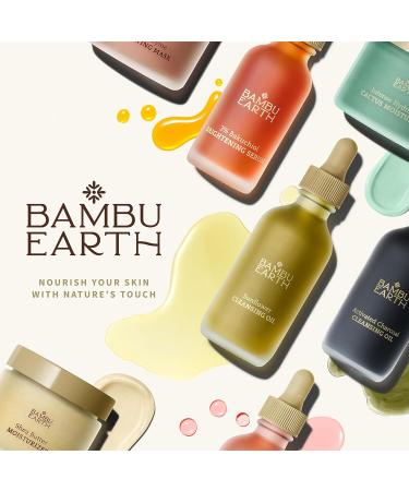 BAMBU EARTH Rosewater Face Cleanser - Helps Hydrate Balance & Soothe - Non-Foaming Alcohol-Free Daily Skincare Cleanser with Organic Rosewater Hydrosol to Support Natural Skin's Barrier - 4 Fl. oz - Buy Online on GoSupps.com