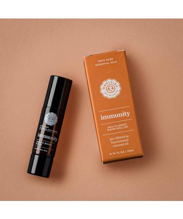 Woolzies Immunity Blend Essential Oil - Dual Roll-On & Dropper for Skin & Diffusing | 10 ML - Buy Online on GoSupps.com