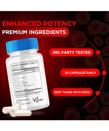 Liv Pure Capsules Liver Detox Pills LivPure Supplement - 5 Pack - By Vytax - Buy Online on GoSupps.com