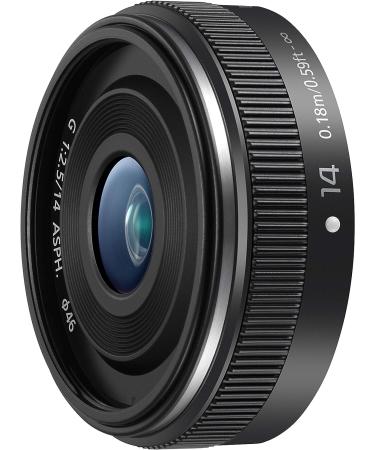 Panasonic LUMIX G 14mm F2.5 II ASPH. Lens for Micro Four Thirds - H-H014AK (USA Black) - Buy Online on GoSupps.com