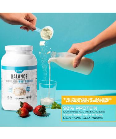 Buy Hydrolyzed Whey Protein Unflavored 2 Pound by MarceFitness | Premium Quality & Fast International Shipping - Buy Online on GoSupps.com