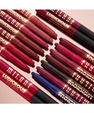 Milani Ludicrous Matte Lip Crayon (220 Rager) - Long Lasting Cream-to-Matte Lip Color | Vegan & Cruelty-Free - Buy Online on GoSupps.com