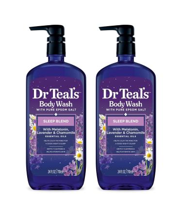 Dr Teal's Kids Sleep Bath & Body Wash Bundle with Melatonin & Essential Oils (3-Pack 20 fl oz & 2-Pack 24 fl oz) - Buy Online on GoSupps.com
