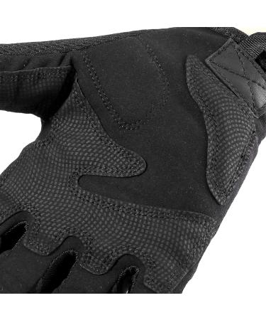 YOSUNPING Full Finger Tactical Gloves - Touchscreen, Motorcycle, Hiking, Cycling, Climbing - Black - Large - Buy Online on GoSupps.com