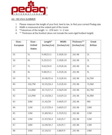 Pedag Viva Summer Orthotic Sandals - Warm Weather Comfort with Arch Support & Heel Pad US W8/EU38 - Buy Online on GoSupps.com