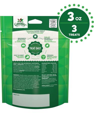 Greenies Original Dental Dog Treats for 25-50lb Dogs - Natural & Effective | Buy Now - Buy Online on GoSupps.com