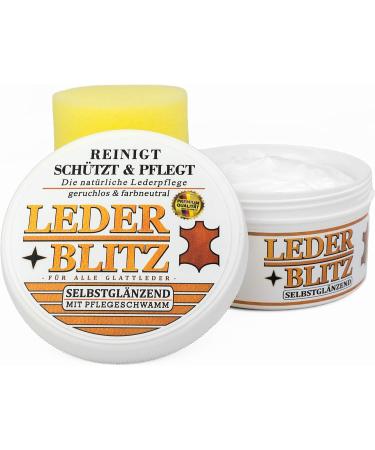 Premium Colorless Leather Care Balm for Jackets Handbags Shoes & More | Cleans & Maintains All Leather Types - Buy Online on GoSupps.com