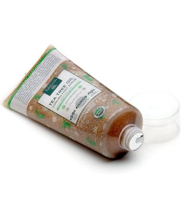 Tea Tree Oil Cooling Foot Scrub - 6 fl. oz. | Refreshing Exfoliation - Buy Online on GoSupps.com