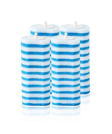 SETREX 40 Counts Disposable Toilet Scrubbers Only Compatible with Setrex Wand Blue 40 Counts Replacement Refills