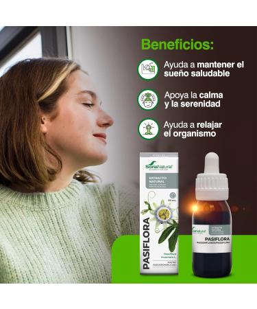  Soria Natural Soria Natural Passionflower Extract - Calm Sleep and Deep Relaxation - Natural Soothing - For Serene Nights Pack of 2 x 50ml - Buy Online on GoSupps.com