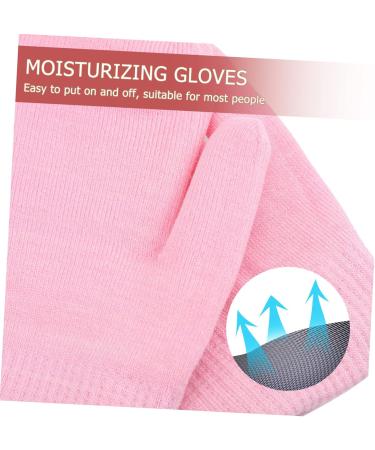 Housoutil 1 Pair Gel Gloves Moisturizing Gloves Gel Moistening Gloves Skin Care Gloves Hand Skin Caring Gloves Care Spa Gloves Hand Caring Gloves Gel Spa Gloves Cotton Essential Oil Skin Gel - Buy Online on GoSupps.com