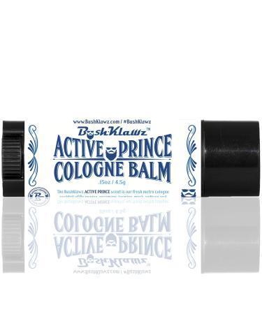 Active Prince Travel Solid Cologne Balm Refreshing Metro Cologne for Active Men Best Fresh Active Scent Solid Alcohol Free Cologne for travel Best Gift for Men 0.15 Ounce (Pack of 1) Active - Buy Online on GoSupps.com