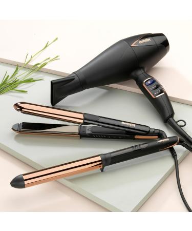 Buy Babyliss ST481E Pure Metal Rose Gold Hair Straightener | International Shipping Available - Buy Online on GoSupps.com