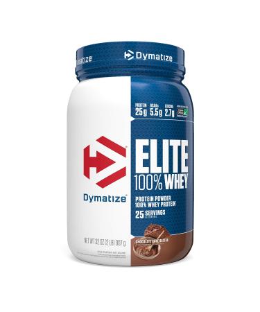 Dymatize Elite 100% Whey Protein Chocolate Cake Batter 2 lbs