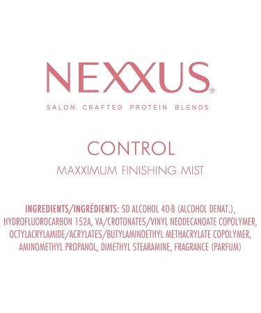 Nexxus Maximum Hold Finishing Hair Spray 10 oz - Control and Style Hair with Women's Hairspray - Buy Online on GoSupps.com