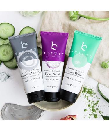 2-in-1 Exfoliating Face Scrub & Wash - Microdermabrasion Facial Scrub in Natural Base - 4 Fl Oz - Buy Online on GoSupps.com